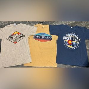 • Lot of 3 Colorado T-Shirts •